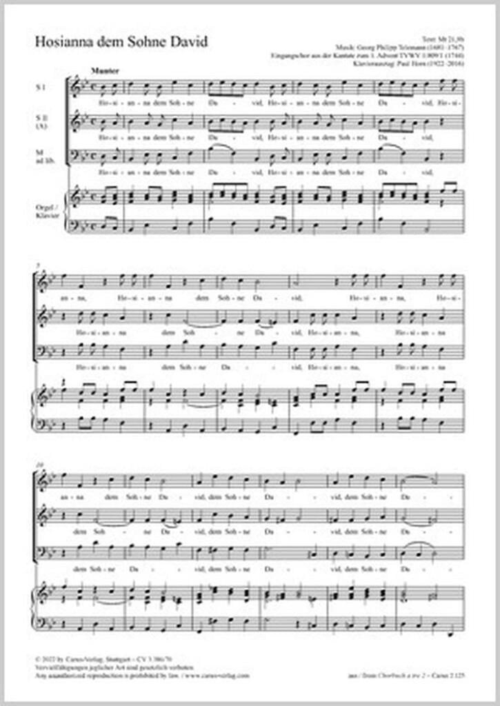 O hosanna, thou Son of David